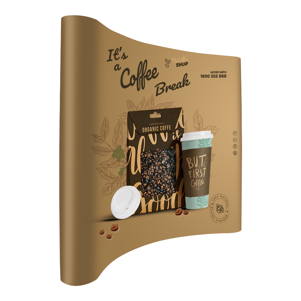 بوب أب مع حامل 2×3م